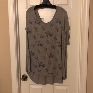 Lane Bryant hi lo tunic tee